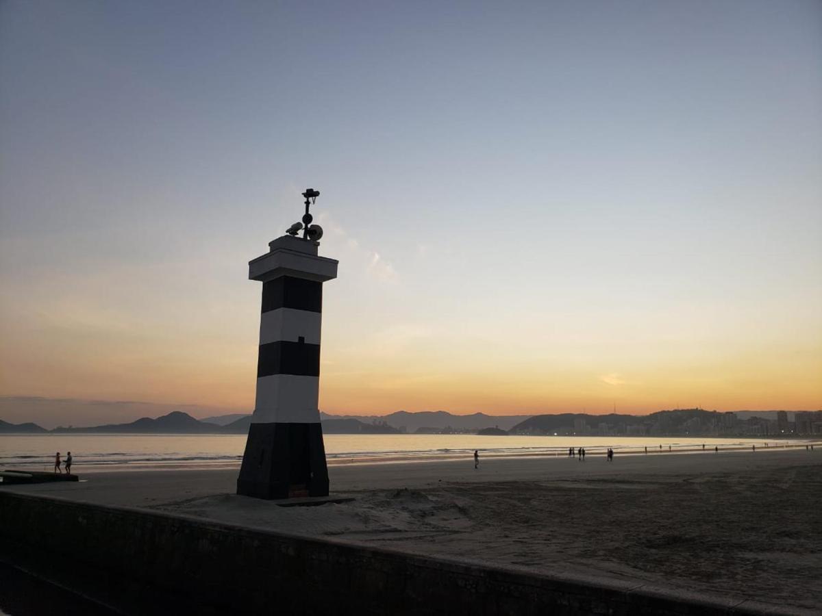 Apartamento PÉS NA AREIA Santos  Esterno foto